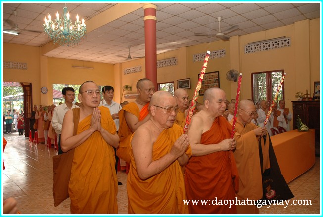 TP. HCM: Chùm ảnh lễ dâng y Kathina tại chùa Bửu Quang