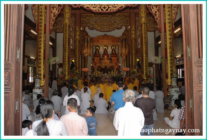 TP. HCM: Lễ Tiểu tường Cố ĐLHT. Thích Minh Châu - Lễ khai kinh