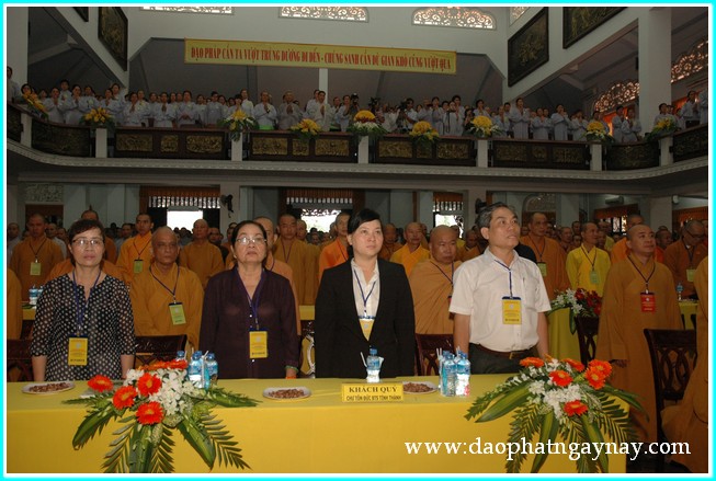 TP. HCM: Lễ ra mắt nhân sự Ban Hoằng Pháp TW nhiệm kỳ VII (2012 - 2017)