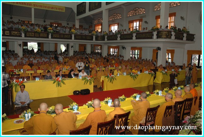 TP. HCM: Lễ ra mắt nhân sự Ban Hoằng Pháp TW nhiệm kỳ VII (2012 - 2017)