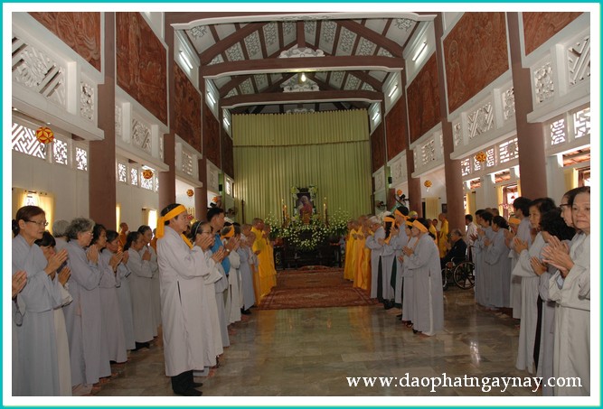 TP. HCM: Lễ Tiểu tường Cố ĐLHT. Thích Minh Châu - Lễ khai kinh