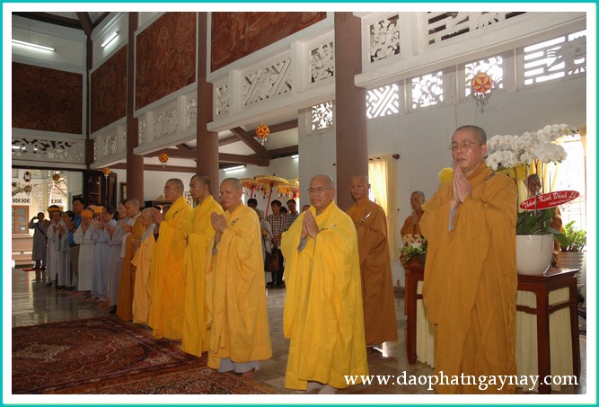 TP. HCM: Lễ Tiểu tường Cố ĐLHT. Thích Minh Châu - Lễ khai kinh