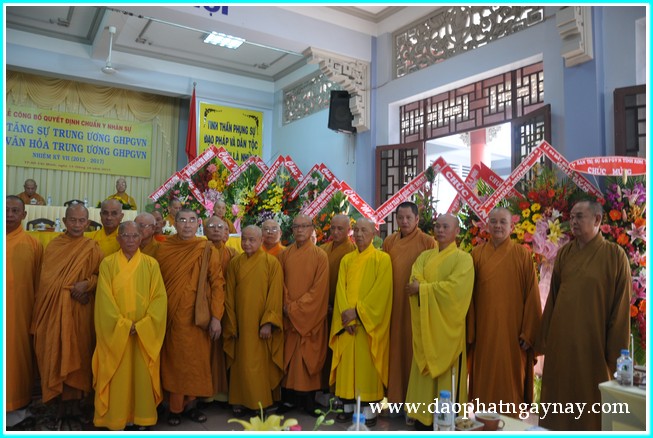 TP. HCM: Lễ ra mắt Ban Tăng sự và Ban Văn hóa TƯ GHPGVN nhiệm kỳ VII (2012 - 2017)