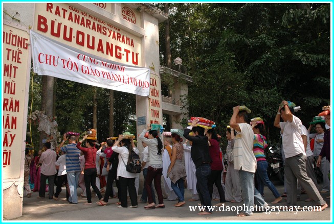 TP. HCM: Chùm ảnh lễ dâng y Kathina tại chùa Bửu Quang