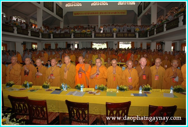 TP. HCM: Lễ ra mắt nhân sự Ban Hoằng Pháp TW nhiệm kỳ VII (2012 - 2017)