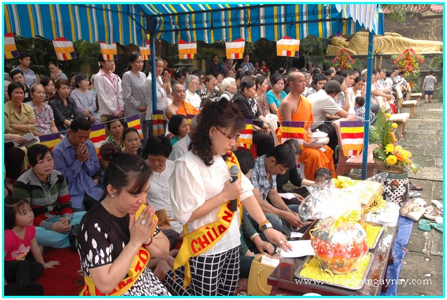 TP. HCM: Đại lễ dâng y Kathina - Phật giáo Nam truyền
