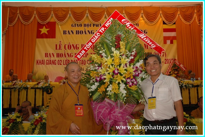 TP. HCM: Lễ ra mắt nhân sự Ban Hoằng Pháp TW nhiệm kỳ VII (2012 - 2017)