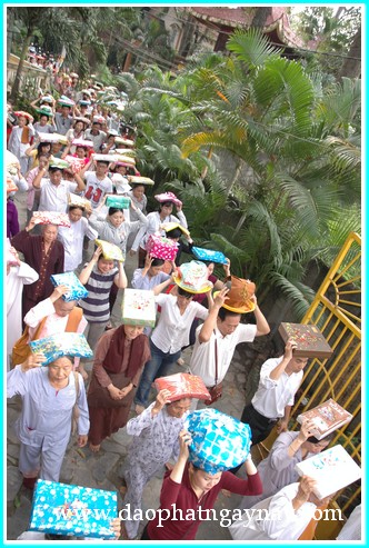 TP. HCM: Chùm ảnh lễ dâng y Kathina tại chùa Bửu Quang