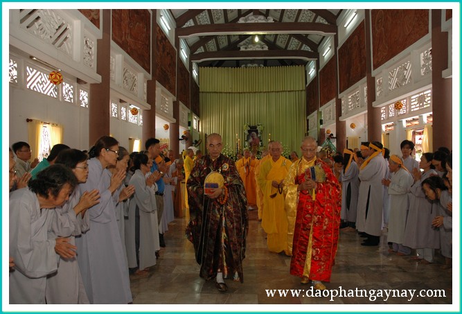 TP. HCM: Lễ Tiểu tường Cố ĐLHT. Thích Minh Châu - Lễ khai kinh