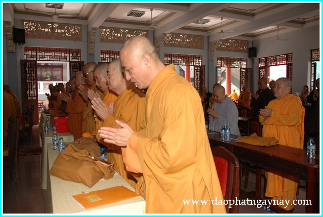 TP. HCM: Lễ công bố quyết định chuẩn y nhân sự Ban Kiểm Soát TƯ GHPGVN nhiệm kỳ VII (2012 - 2017)