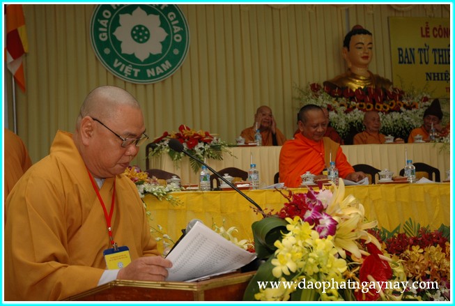 Lễ ra mắt nhân sự Ban Từ thiện Xã hội TW nhiệm kỳ VII (2012-2017)