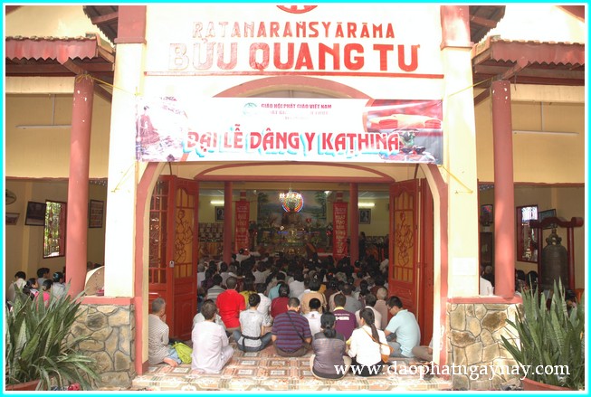 TP. HCM: Chùm ảnh lễ dâng y Kathina tại chùa Bửu Quang