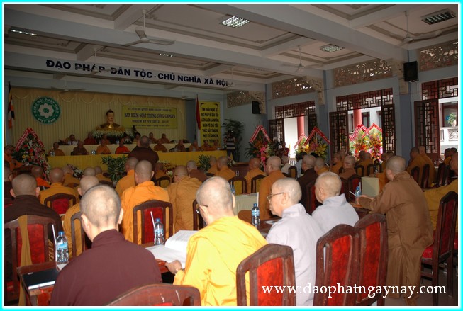 TP. HCM: Lễ công bố quyết định chuẩn y nhân sự Ban Kiểm Soát TƯ GHPGVN nhiệm kỳ VII (2012 - 2017)