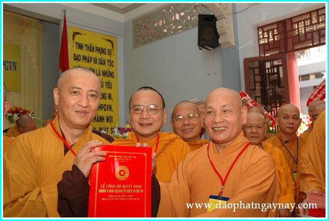 Lễ ra mắt nhân sự Ban Từ thiện Xã hội TW nhiệm kỳ VII (2012-2017)