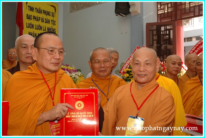 Lễ ra mắt nhân sự Ban Từ thiện Xã hội TW nhiệm kỳ VII (2012-2017)