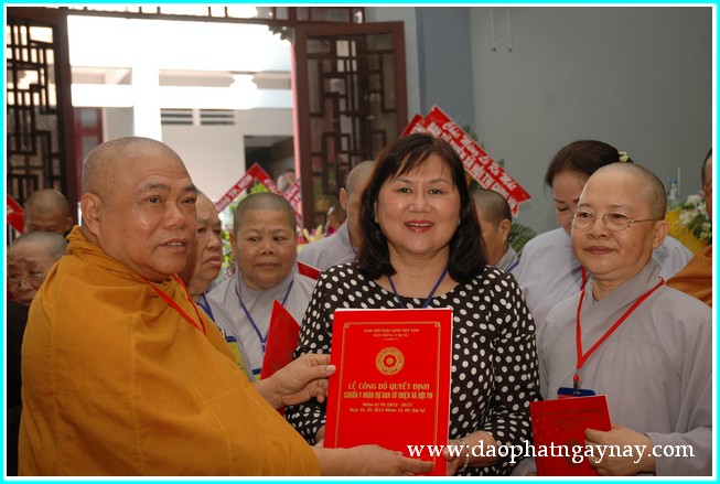 Lễ ra mắt nhân sự Ban Từ thiện Xã hội TW nhiệm kỳ VII (2012-2017)