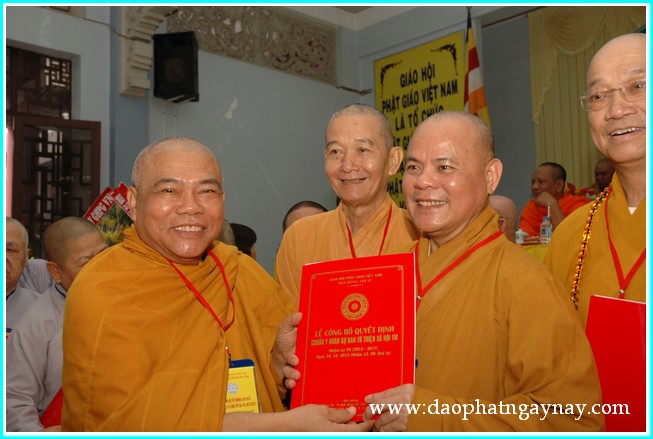 Lễ ra mắt nhân sự Ban Từ thiện Xã hội TW nhiệm kỳ VII (2012-2017)