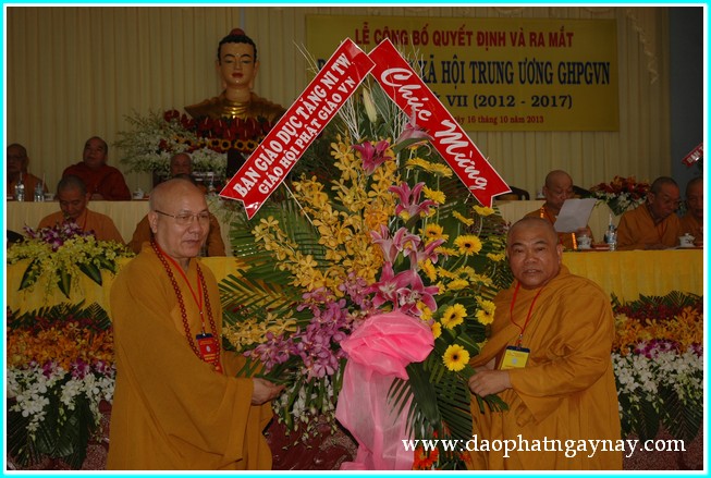 Lễ ra mắt nhân sự Ban Từ thiện Xã hội TW nhiệm kỳ VII (2012-2017)