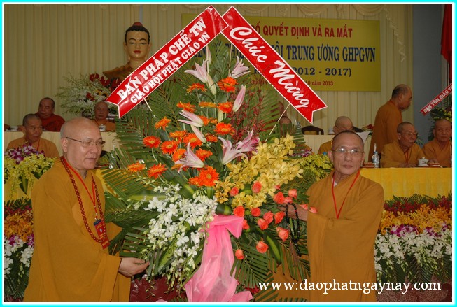 Lễ ra mắt nhân sự Ban Từ thiện Xã hội TW nhiệm kỳ VII (2012-2017)