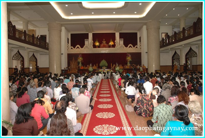 Chùm ảnh: Đại lễ dâng y Kathina tại tổ đình Bửu Long - Q9 - PL: 2557 - DL: 2013