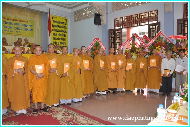 TP. HCM: Lễ ra mắt Ban Tăng sự và Ban Văn hóa TƯ GHPGVN nhiệm kỳ VII (2012 - 2017)