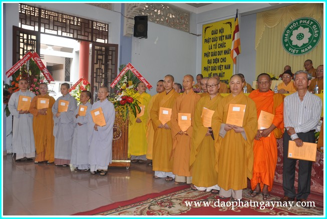 TP. HCM: Lễ ra mắt Ban Tăng sự và Ban Văn hóa TƯ GHPGVN nhiệm kỳ VII (2012 - 2017)
