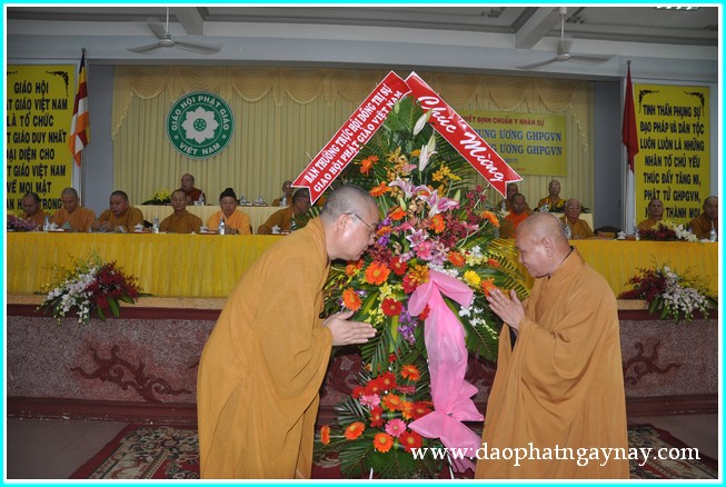 TP. HCM: Lễ ra mắt Ban Tăng sự và Ban Văn hóa TƯ GHPGVN nhiệm kỳ VII (2012 - 2017)