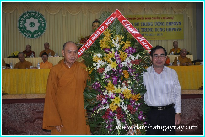TP. HCM: Lễ ra mắt Ban Tăng sự và Ban Văn hóa TƯ GHPGVN nhiệm kỳ VII (2012 - 2017)