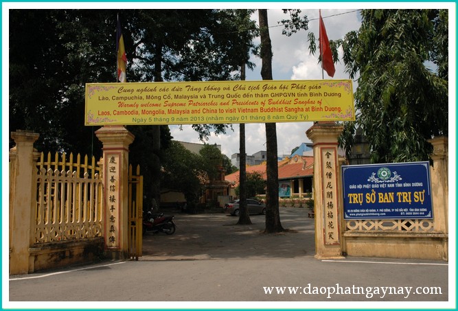 Bình Dương: Tiếp đón phái đoàn Phật giáo quốc tế
