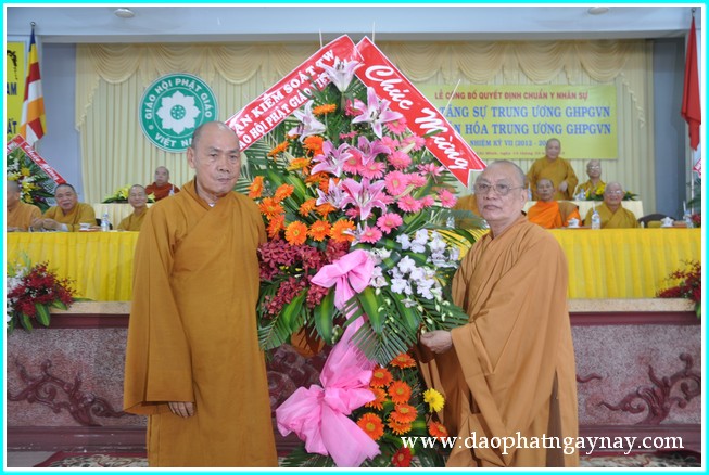 TP. HCM: Lễ ra mắt Ban Tăng sự và Ban Văn hóa TƯ GHPGVN nhiệm kỳ VII (2012 - 2017)