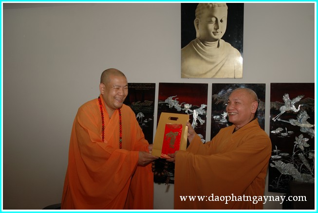 TP. HCM - Bình Dương: Tiếp đón phái đoàn Hiệp hội Phật giáo Trung Quốc