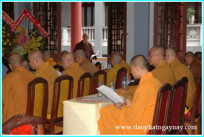 TP. HCM: Lễ công bố quyết định chuẩn y nhân sự Ban Kiểm Soát TƯ GHPGVN nhiệm kỳ VII (2012 - 2017)