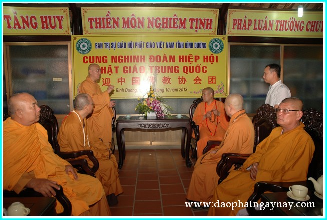 TP. HCM - Bình Dương: Tiếp đón phái đoàn Hiệp hội Phật giáo Trung Quốc