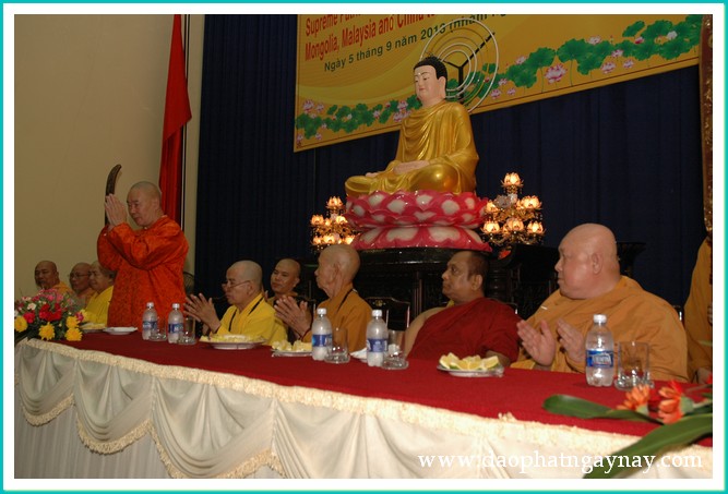 Bình Dương: Tiếp đón phái đoàn Phật giáo quốc tế