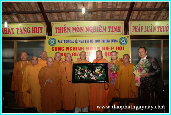 TP. HCM - Bình Dương: Tiếp đón phái đoàn Hiệp hội Phật giáo Trung Quốc