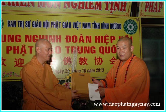 TP. HCM - Bình Dương: Tiếp đón phái đoàn Hiệp hội Phật giáo Trung Quốc