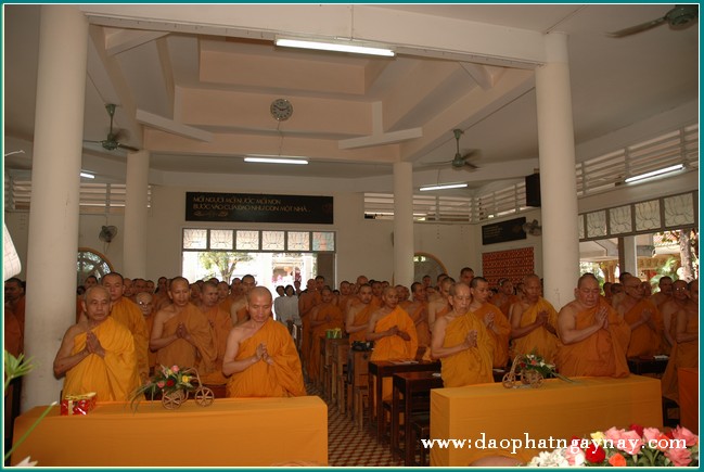 TP. HCM: Lễ tạ pháp An Cư Kiết Hạ PL 2557 tại Tịnh Xá Trung Tâm