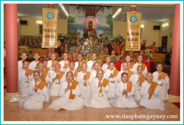 Đại giới đàn Quảng Đức: Khai đàn thọ giới nữ tu theo truyền thống Phật giáo Nam tông