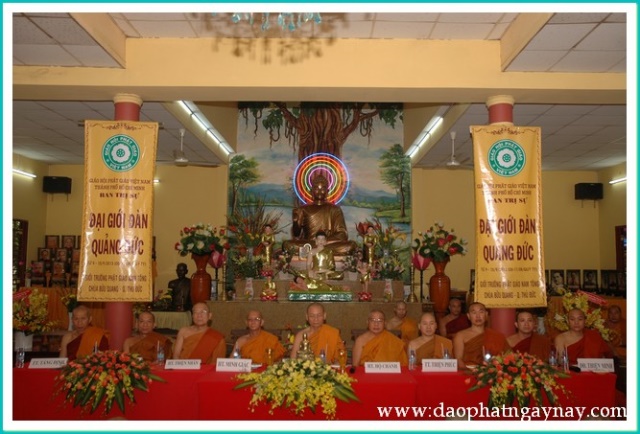 Đại giới đàn Quảng Đức: Giới trường Phật giáo Nam tông khai đàn truyền giới Sa-di và Tỳ-kheo