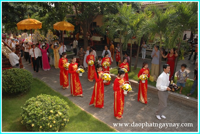 TP. HCM: Chùm ảnh lễ dâng y Kathina tại chùa Xá Lợi Phật Đài