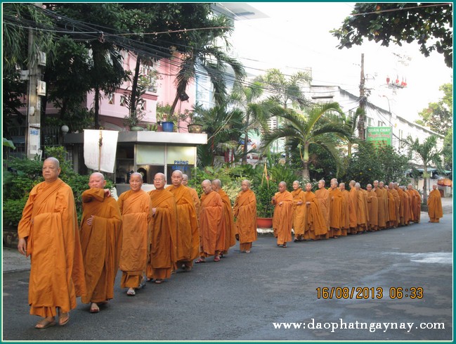 TP. HCM: Lễ tổng mãn hạ các điểm An Cư Kiết Hạ PL. 2557