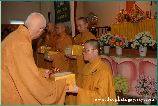 TP. HCM: Lễ tổng mãn hạ các điểm An Cư Kiết Hạ PL. 2557