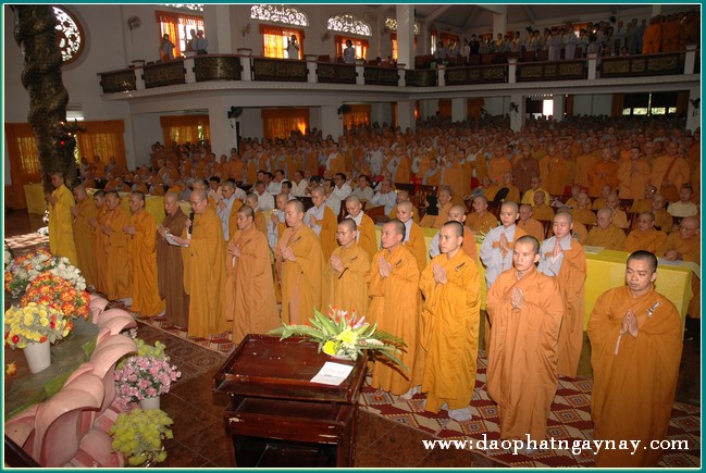 TP. HCM: Lễ tổng mãn hạ các điểm An Cư Kiết Hạ PL. 2557