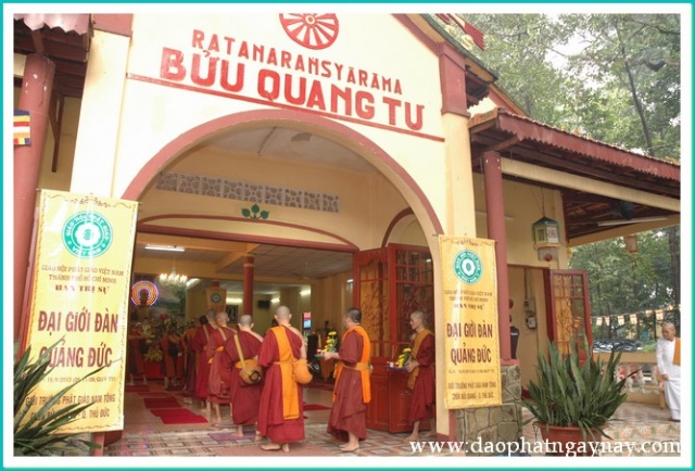 Đại giới đàn Quảng Đức: Giới trường Phật giáo Nam tông khai đàn truyền giới Sa-di và Tỳ-kheo