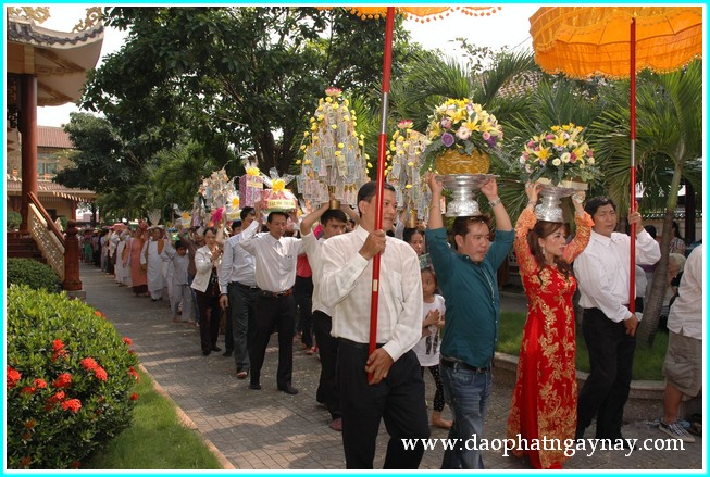TP. HCM: Chùm ảnh lễ dâng y Kathina tại chùa Xá Lợi Phật Đài