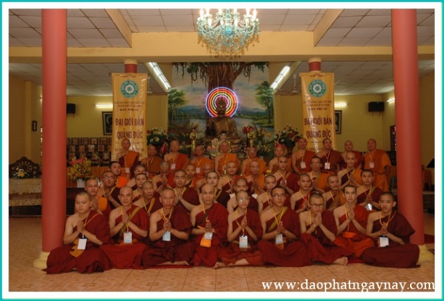 Đại giới đàn Quảng Đức: Giới trường Phật giáo Nam tông khai đàn truyền giới Sa-di và Tỳ-kheo