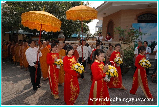 TP. HCM: Chùm ảnh lễ dâng y Kathina tại chùa Xá Lợi Phật Đài