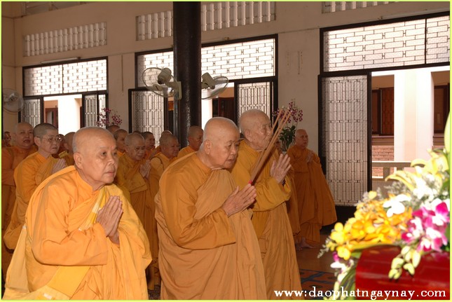 TP. HCM: Lễ Giải Chế An Cư tại hạ trường tịnh xá Ngọc Phương PL. 2557