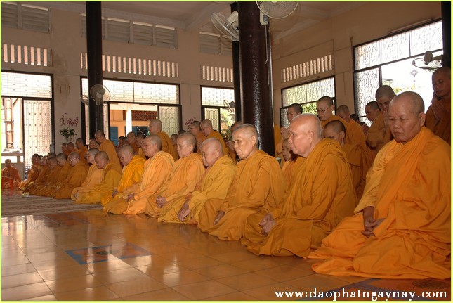 TP. HCM: Lễ Giải Chế An Cư tại hạ trường tịnh xá Ngọc Phương PL. 2557