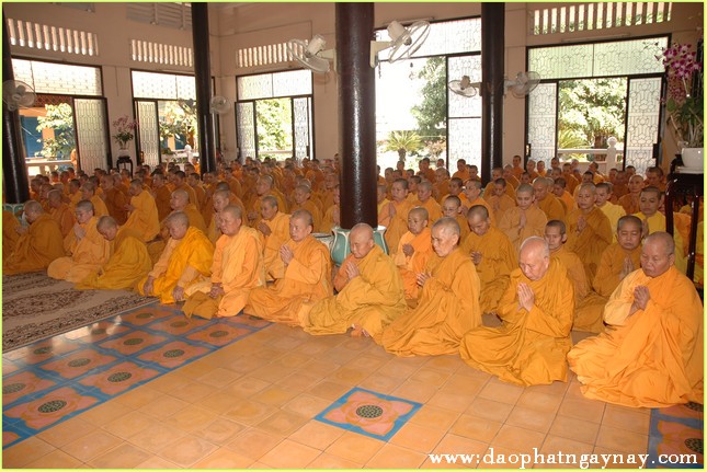 TP. HCM: Lễ Giải Chế An Cư tại hạ trường tịnh xá Ngọc Phương PL. 2557